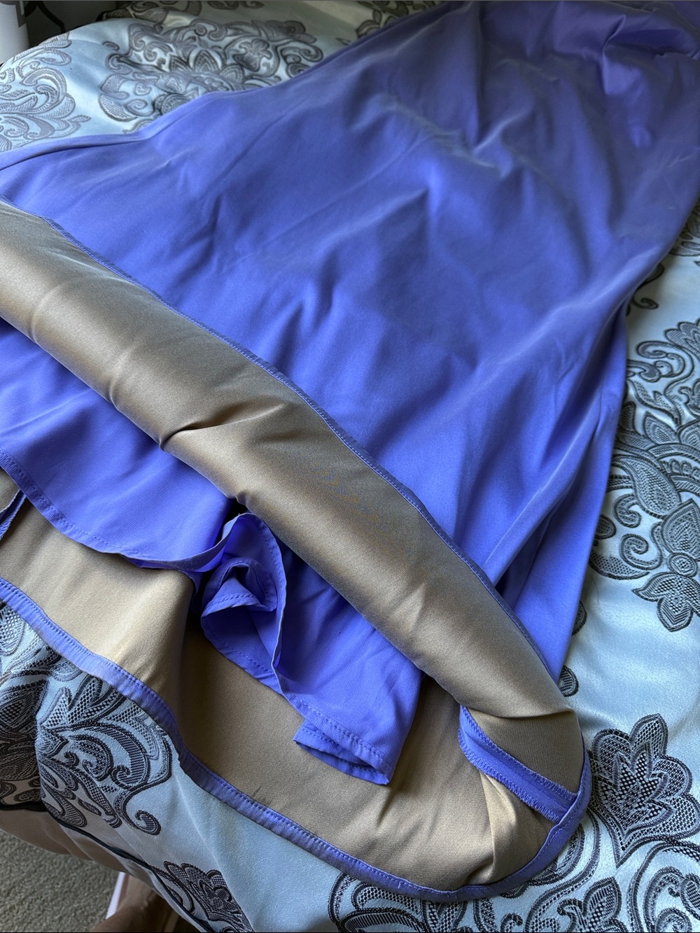 Teri Jon  Lavender/Periwinkle Evening Gown - Picture 10 of 17